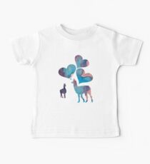 Llama Art Baby Tee