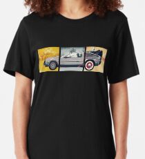 Delorean - Back to the Future Slim Fit T-Shirt