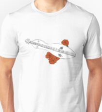 Appalachian/Mountain Dulcimer & Roses Unisex T-Shirt