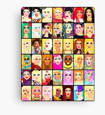 LIFE IS A DRAG Canvas Print
