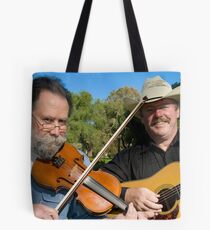 Geoff Bridgland - Paul Thompson (36 years & still playing together) Tote Bag