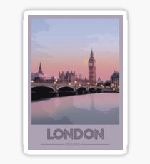 Travel to London Sticker