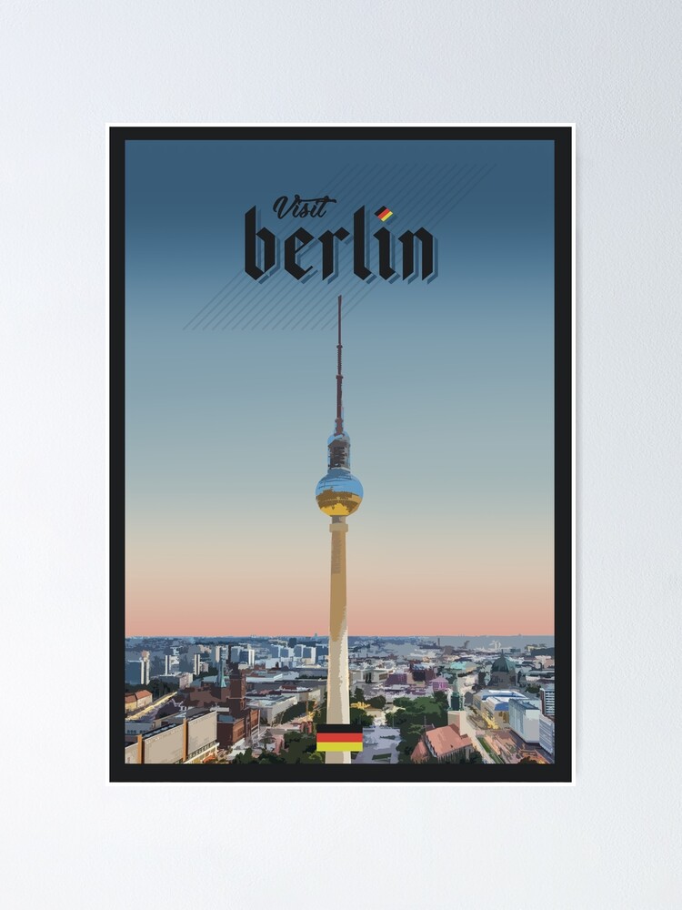 Alternate view of Berlin Poster