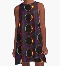 Solar Eclipse A-Line Dress