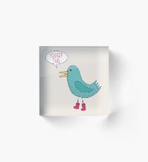Emotional Support Duck Acrylic Block