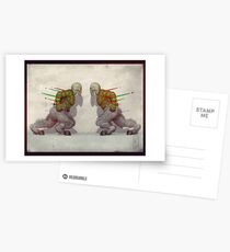 Invierno Leche Postcards