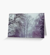 Winter Storm Greeting Card