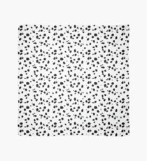 Cute Spots Dots Dalmatian Dog Print Scarf