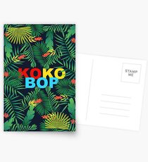 EXO KO KO BOP DAS KRIEG DESIGN TROPISCH Postkarten