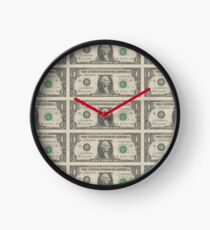 8bit greenback Clock