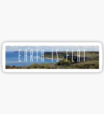 EARTH IS FLAT (Sweden) Sticker