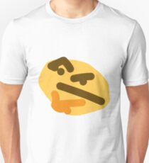 thinking emoji Unisex T-Shirt