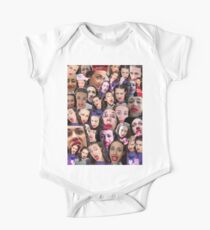 Miranda Sings Collage Short Sleeve Baby One-Piece