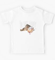 Sleepy cat Kids Tee