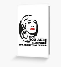 Bette Davis as Baby Jane Greeting Card