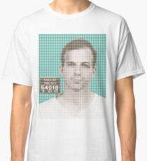 Lee Harvey Oswald Mug Shot – Blue Classic T-Shirt