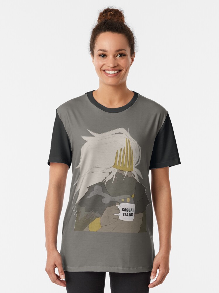 Alternate view of Casual Tears......Many Casual Tears Graphic T-Shirt