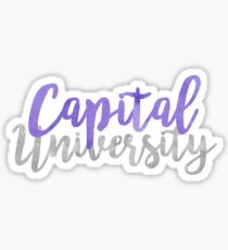 Capital University Sticker