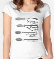 The best brooms Women's Fitted Scoop T-Shirt