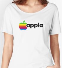Apple RETRO Women's Relaxed Fit T-Shirt