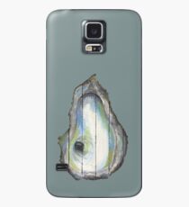 Funda/vinilo para Samsung Galaxy Oyster pintado a mano en madera