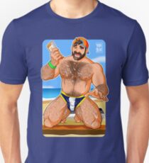 ADAM LIKES SUN LOTION Slim Fit T-Shirt