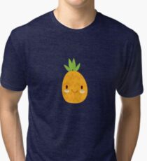 Happy Pineapple Tri-blend T-Shirt