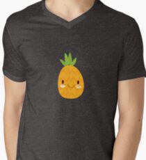 Happy Pineapple Men's V-Neck T-Shirt