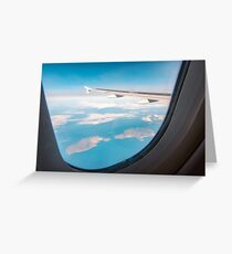 View from above Greeting Card