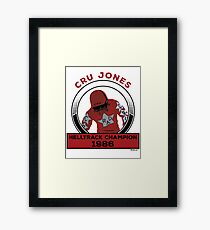 Cru Jones - Helltrack Champion FULL COLOR Framed Print