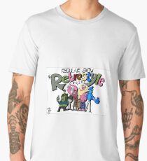 Regular Show Retrostyle Series Title Card Men's Premium T-Shirt