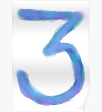 Chance the Rapper 3 Watercolor Poster