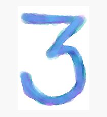 Chance the Rapper 3 Watercolor Photographic Print