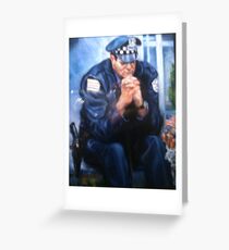 Goodbye To Partners, Chicago PD, SOLD Greeting Card