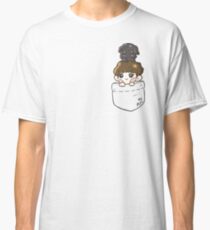 EXO Chanyeol & Toben in Pocket Classic T-Shirt