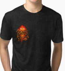 Pocket Calcifer Tri-blend T-Shirt