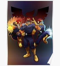 Show Me Your Moves, Captain Falcon! Poster