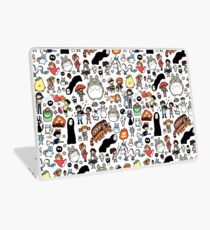 Kawaii Ghibli Doodle Laptop Skin