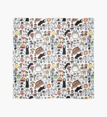Kawaii Ghibli Doodle Scarf