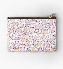 Adorable Axolotls Zipper Pouch