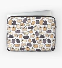 Mops-Leben-Gekritzel Laptoptasche