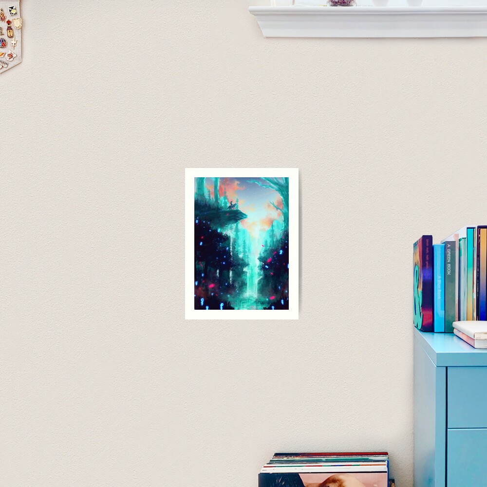 Mononoke Forest Art Print