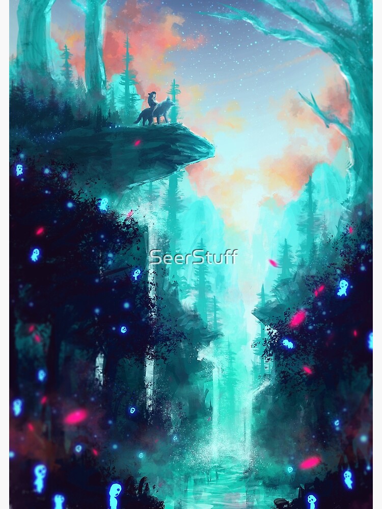 Mononoke Forest by SeerStuff