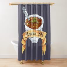Kapitel 55 Markierungsillustration Duschvorhang