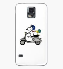 Snoopy and Woodstock on a Vespa Case/Skin for Samsung Galaxy
