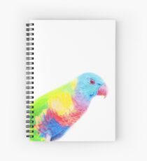 Rainbow Lorikeet Spiral Notebook