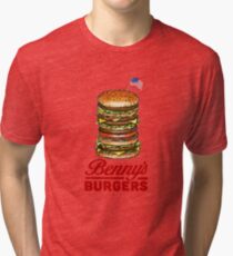 The Original Benny's Burgers - ELEVEN - stranger things Tri-blend T-Shirt