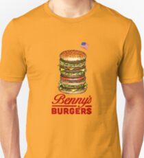 Die Original Benny's Burgers - ELEVEN - seltsame Dinge Slim Fit T-Shirt