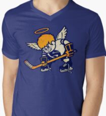 Minnesota Fighting Saints Men's V-Neck T-Shirt