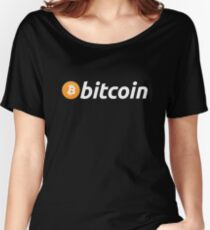 Bitcoin Logo Women's Relaxed Fit T-Shirt